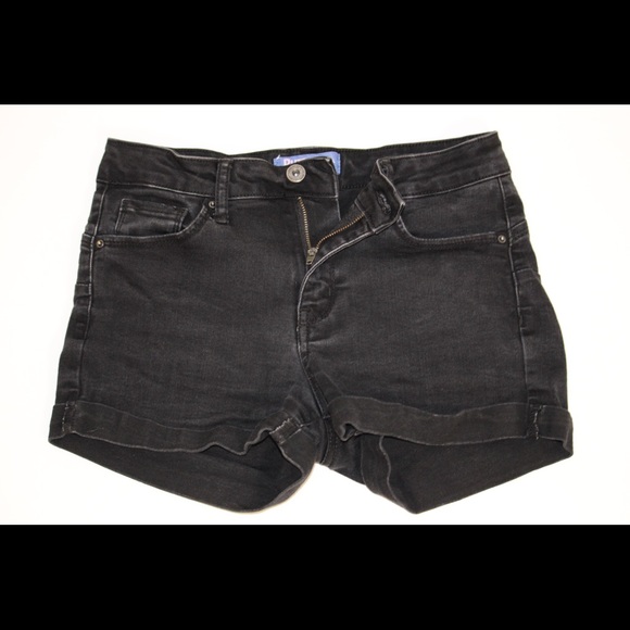 Women’s Small Black Denim Shorts - Picture 1 of 5